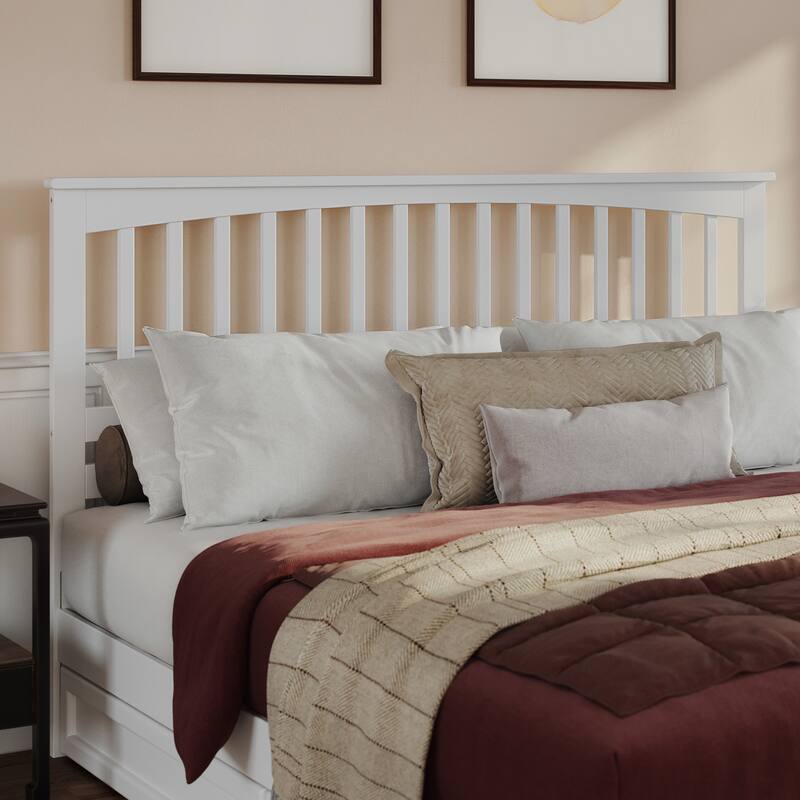 Everett Platform Bed with Panel Footboard and Twin XL Trundle