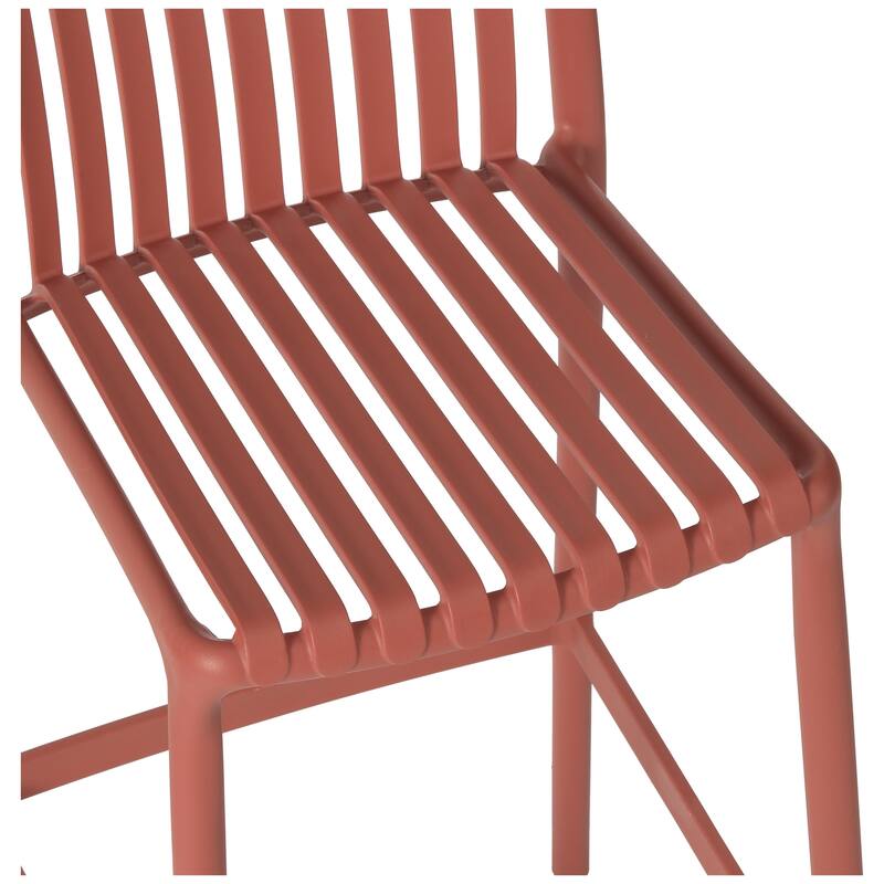 Frond and Form 29.5 Inch Outdoor Bar Stool (Set of 2)