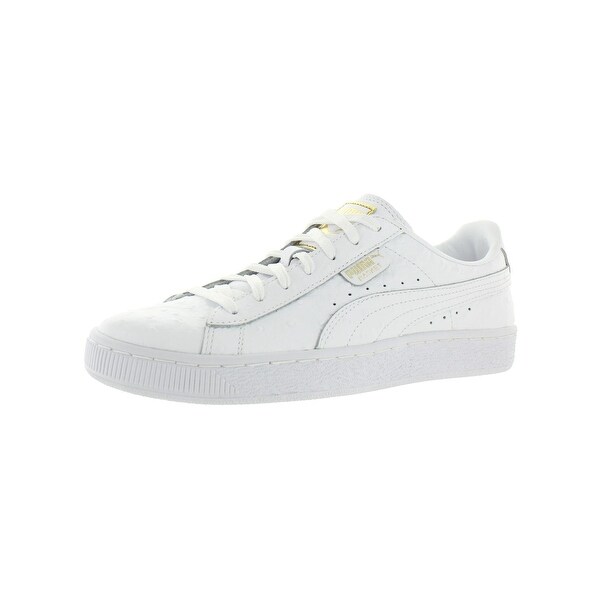 puma basket ostrich sneakers