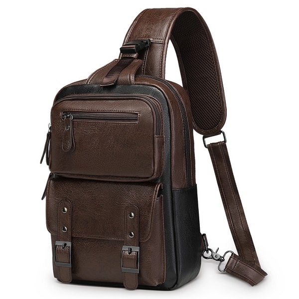 backpack pu leather Laptop Pack its built for comfort Vintage Faux Leather Drawstring Backpack,
