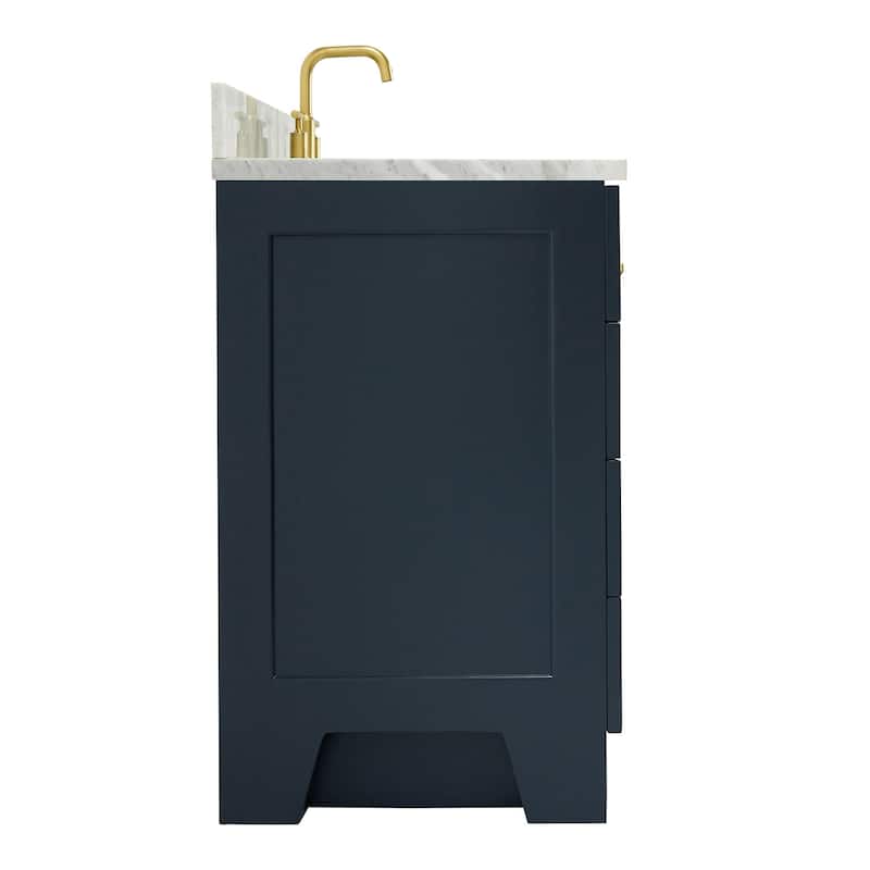 Ariel Q067SCW2RVO Taylor 67" Free Standing Single Basin Vanity Set