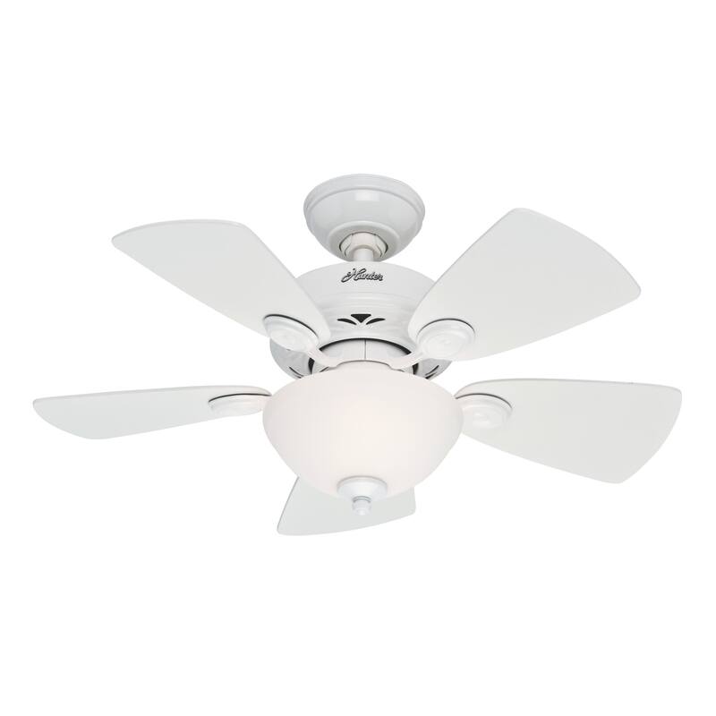 Hunter Fan 34" Watson - White