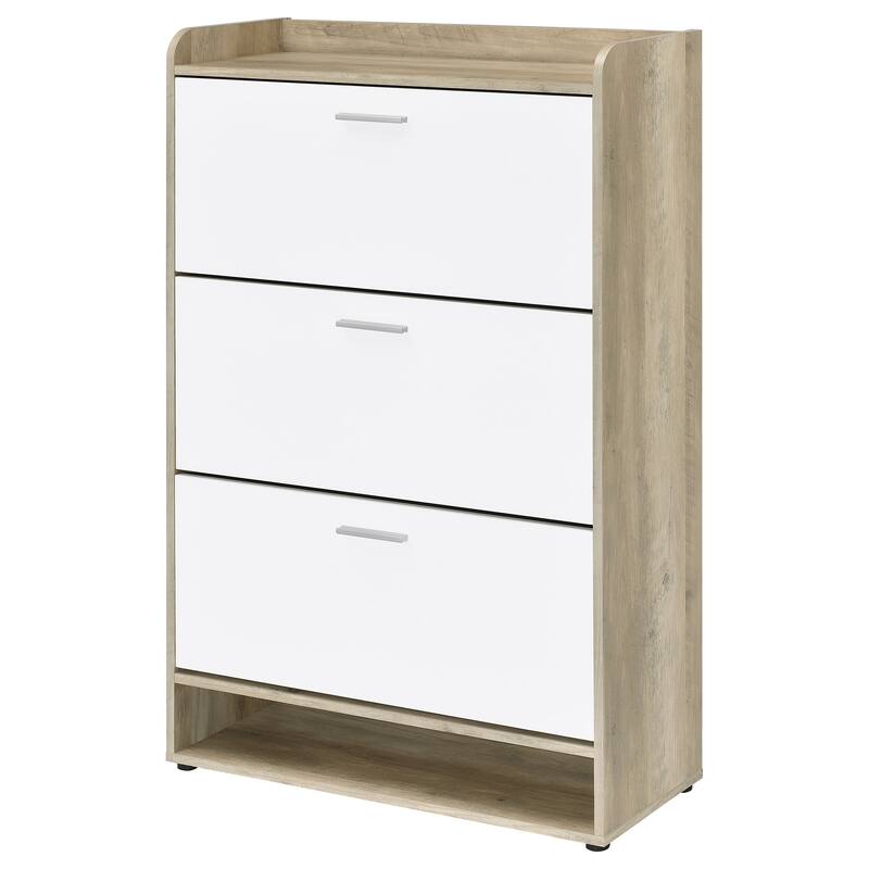 Denia 3-tier Engineered Wood Shoe Cabinet