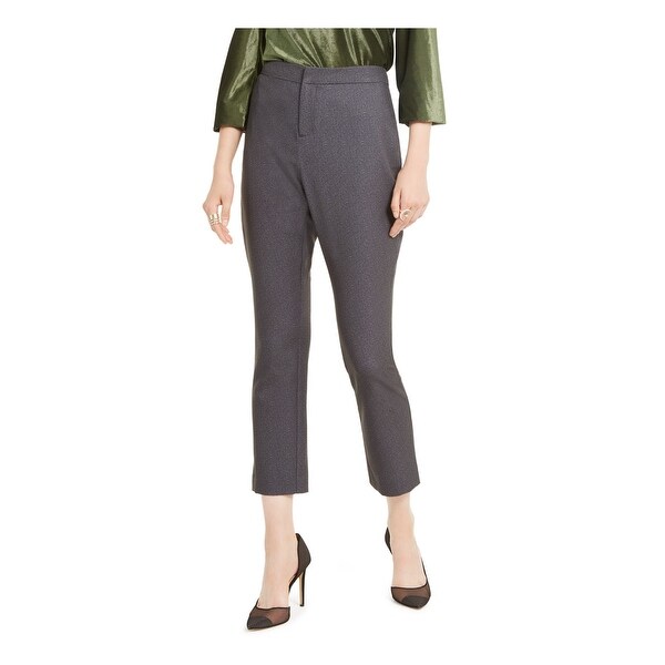 INC Womens Gray Solid Capri Wear To Work Pants Size 12. Opens flyout.