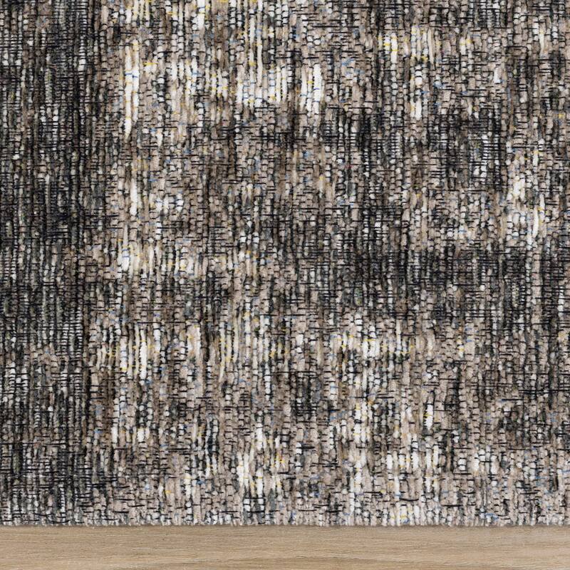 Kylie Collection - Grey Distressed Rug