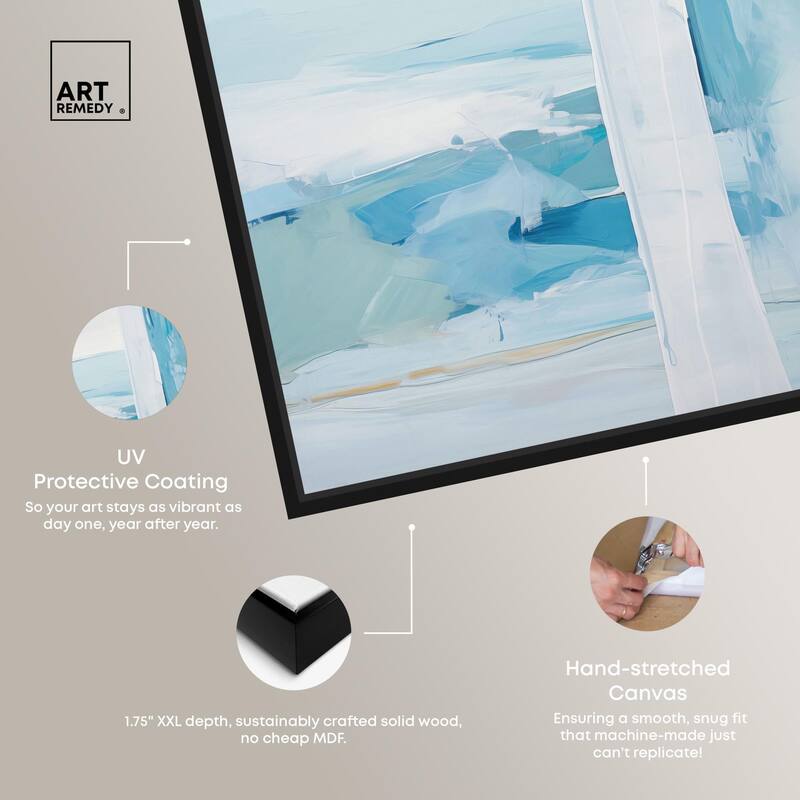 Transcendent Tides II Canvas by Art Remedy