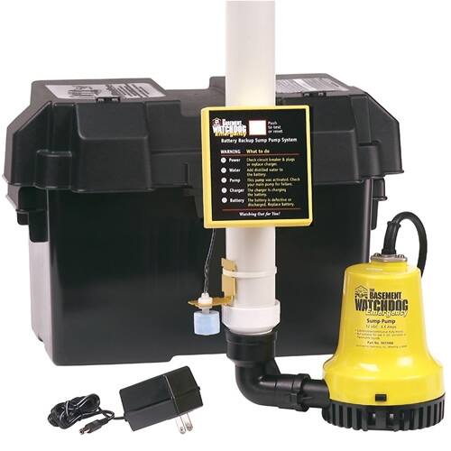 Shop Basement Watchdog Bwe Emergency Backup Sump Pump Overstock