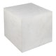 preview thumbnail 20 of 32, Felix Minimalist Marble Cube End Table, Stone Square Block Side Table, Solid Living Room Accent Pedestal