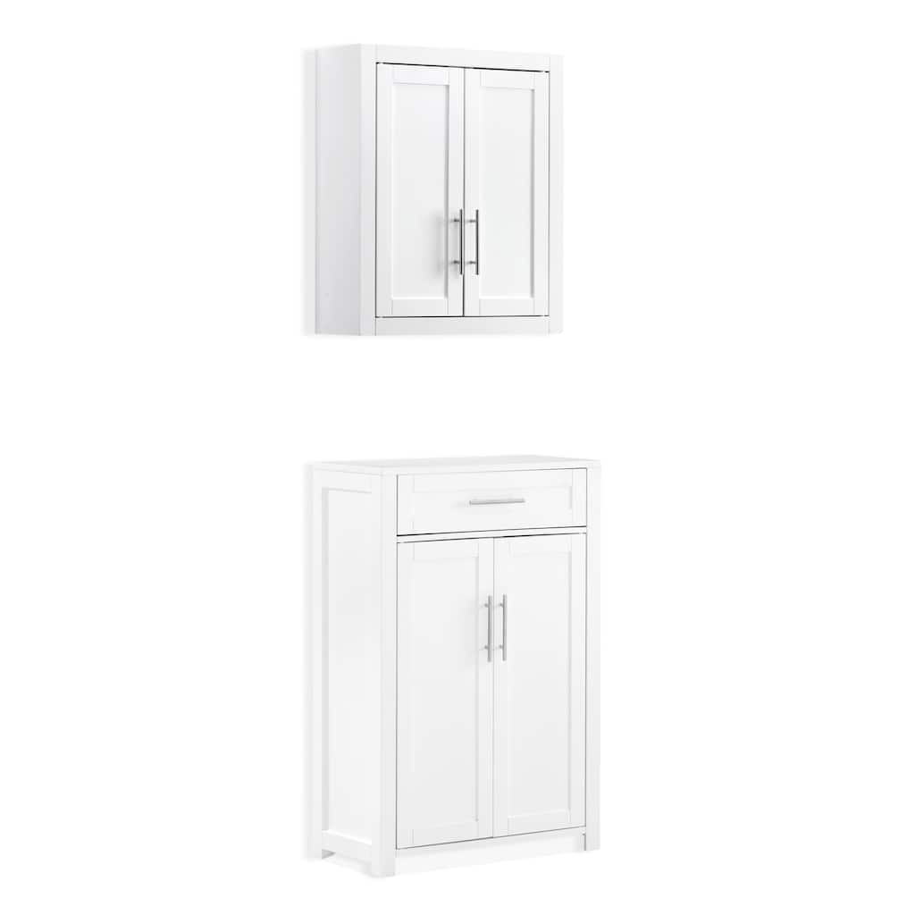 Crosley Savannah 2-Piece Storage Cabinet Set