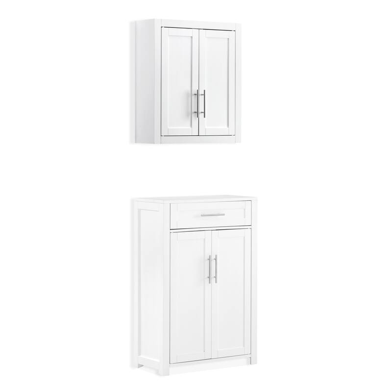 Crosley Savannah 2-Piece Storage Cabinet Set