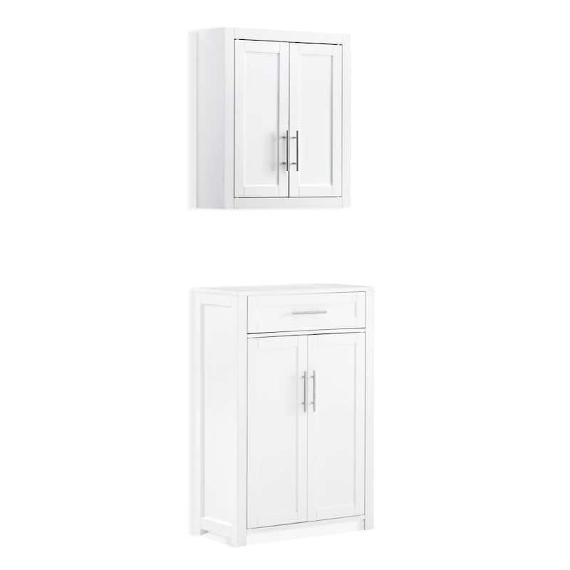Crosley Savannah 2-Piece Kitchen Storage Pantry Set