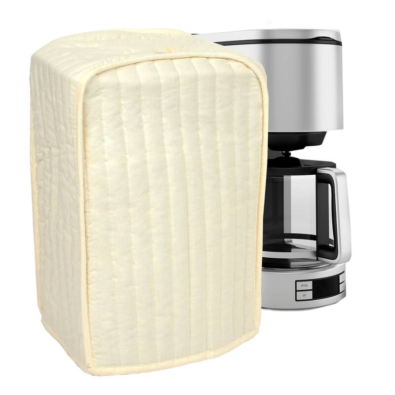 RITZ Solid Mixer/Coffee Maker Cover, Appliance Not Included - Natural