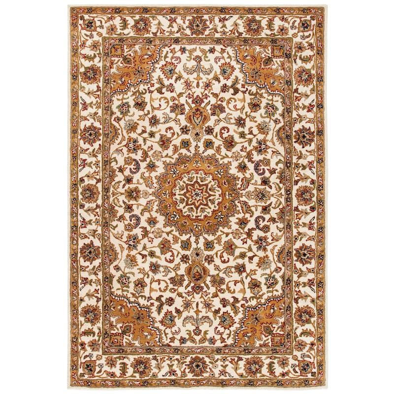 SAFAVIEH Handmade Classic Bharti Traditional Oriental Wool Rug
