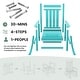 preview thumbnail 57 of 110, Modern High-Back Rocking Adirondack Chair All Weather