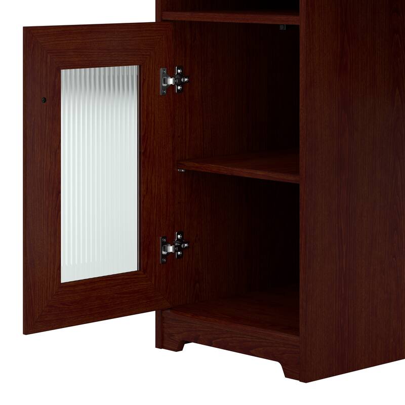 Cabot 60W L Shaped Computer Desk with Storage by Bush Furniture