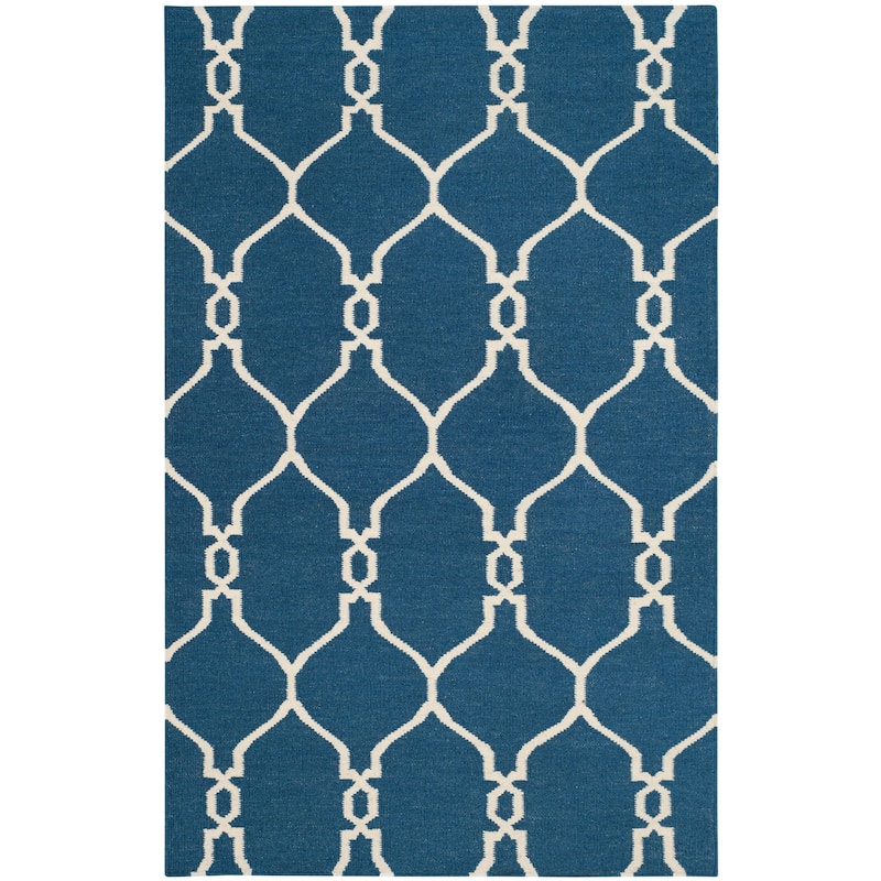 SAFAVIEH Handmade Flatweave Dhurries Annmari Modern Wool Rug