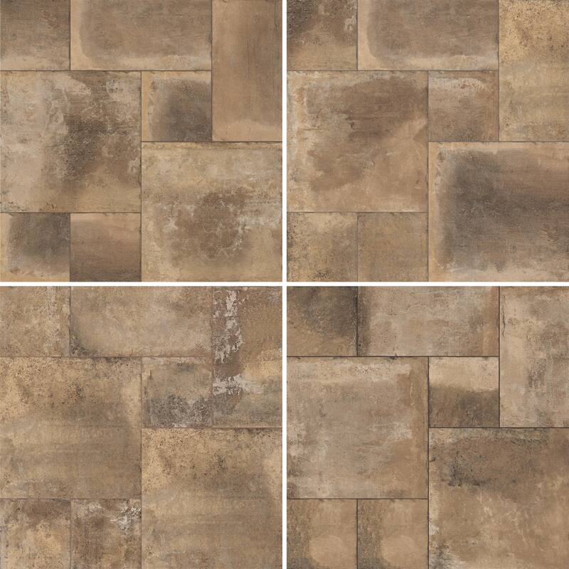 Merola Tile Adobe Terra Modular 39-3/8" x 39-3/8" Porcelain Floor and Wall Tile
