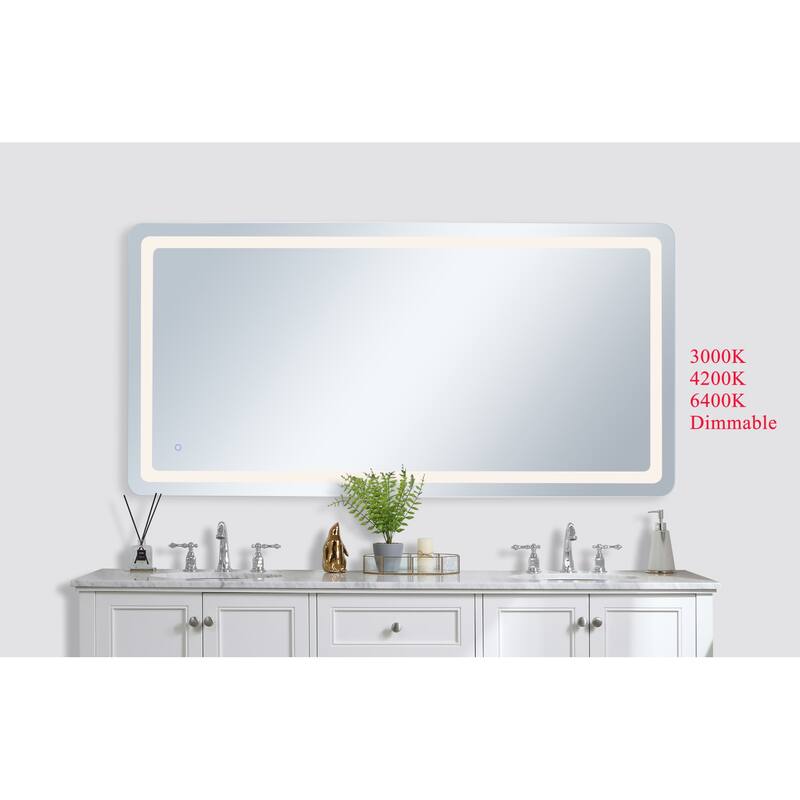 Elegant Lighting MRE33672 Genesis 72" W x 36" H Transitional