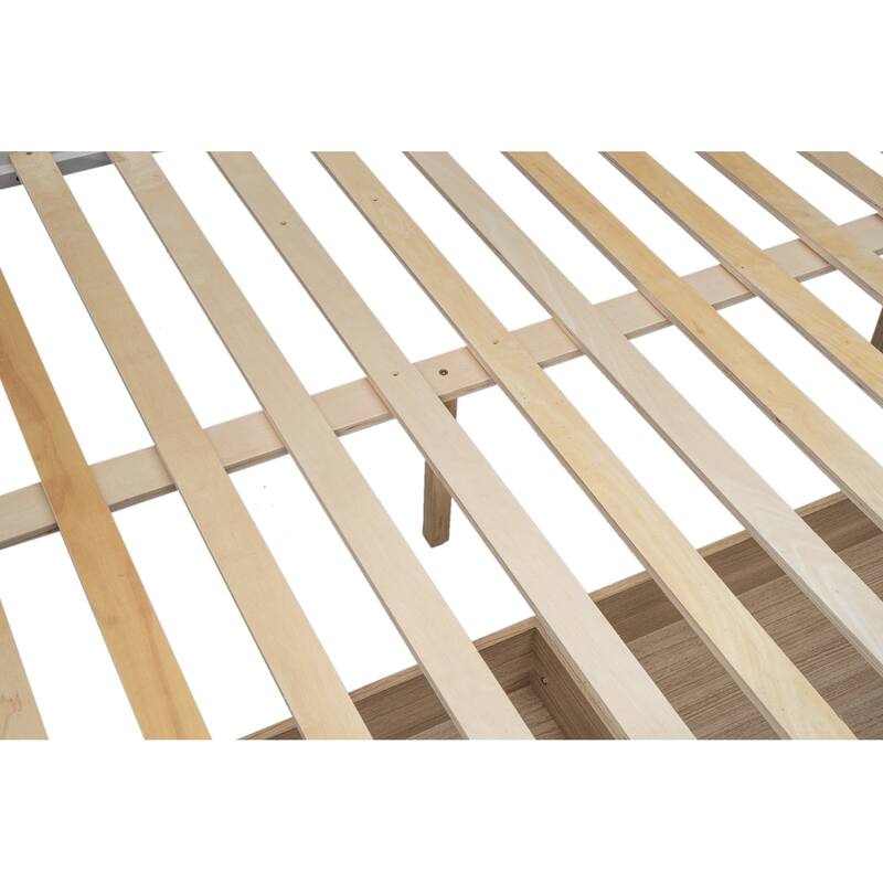 Twin over Full Bunk Bed with 2 Drawers or Trundle