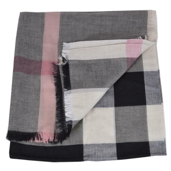burberry checkered scarf
