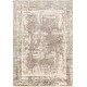preview thumbnail 12 of 10, Cabote Abstract Border Viscose Blend Area Rug