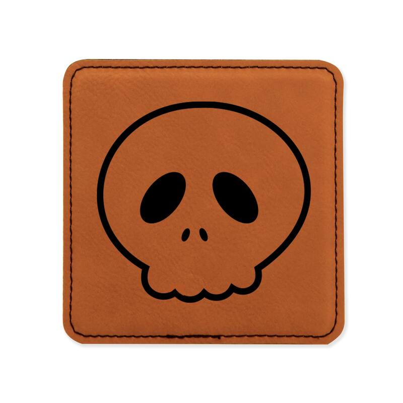 Halloween Personalized Square Coasters - Set of 6 - Square Halloween 11