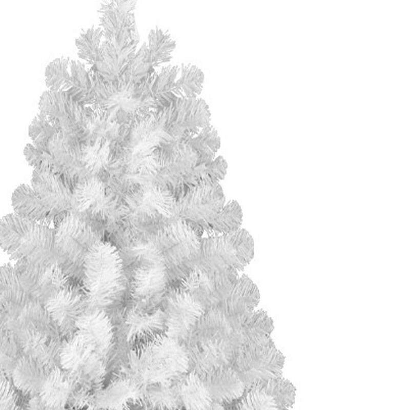 HomeRoots 9' White Full Spruce Christmas Tree