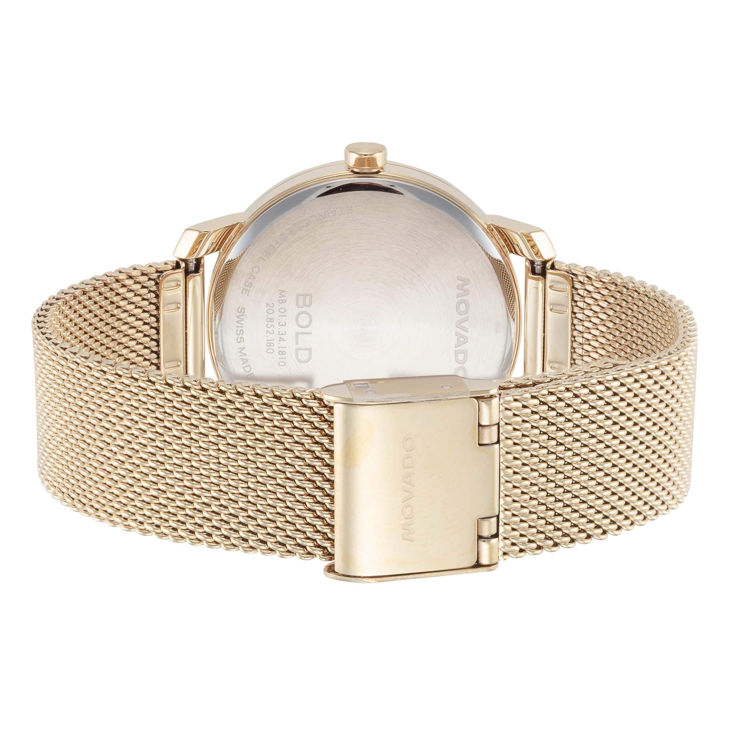 Movado Womens Small Wrist Watch Silver Gold Steel Water Resistant‎ Wristwatch TREND REPORT: Young women are rediscovering vintage-inspired  main image 4