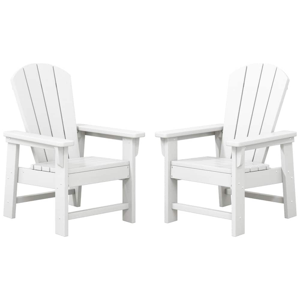 Laguna Kids Outdoor Poly Adirondack Chair (Set of 2) - N/A