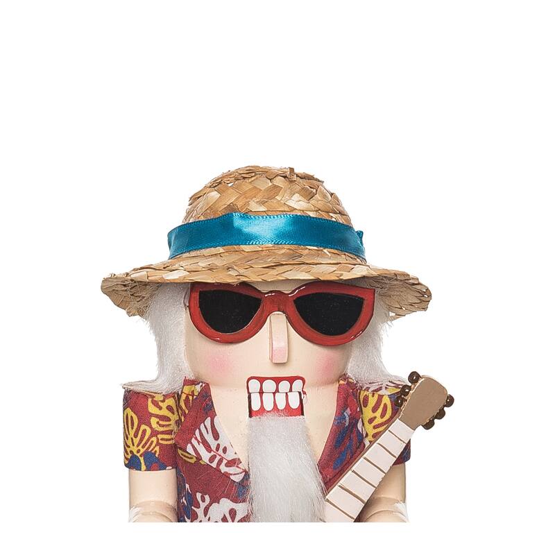 Nutcracker W/Guitar Figurine