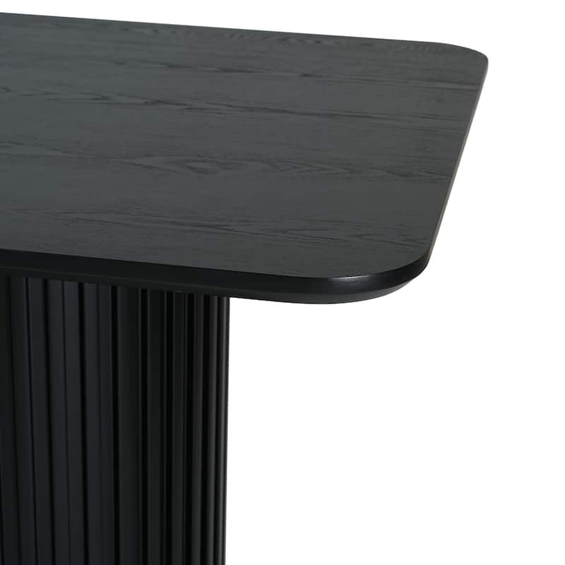 Christopher Knight Home - Mid-Century Industrial Counter Table with Pedestal Base