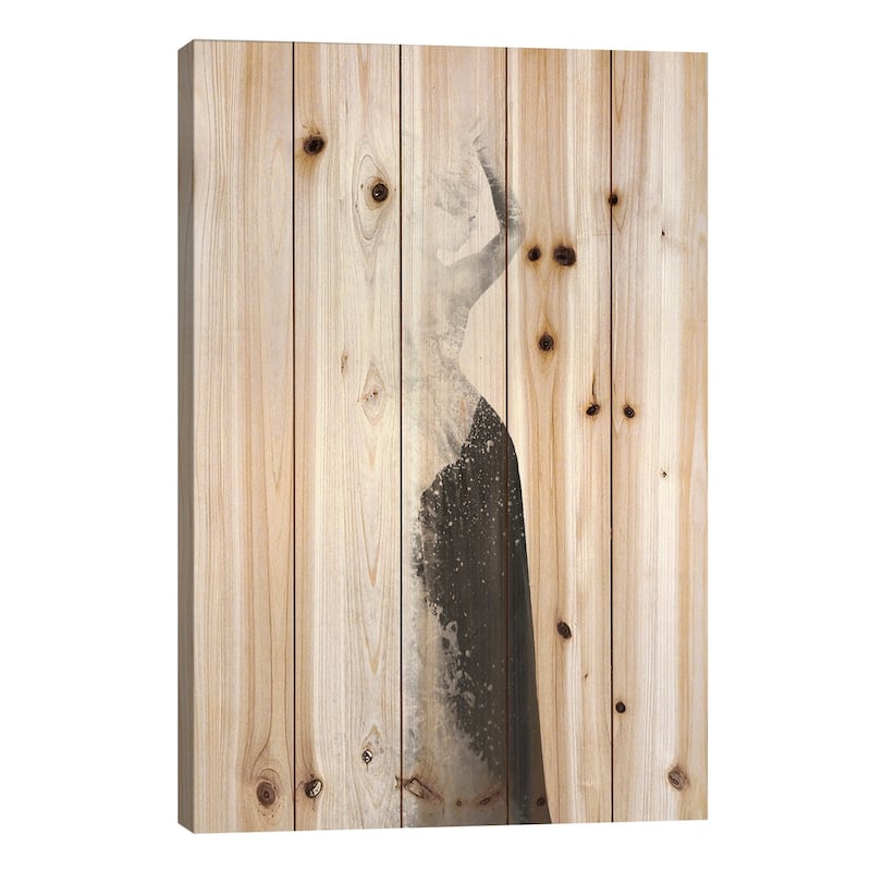 Inconspicuousness II Print On Wood by Dániel Taylor - Multi-Color - 40x26x1.5