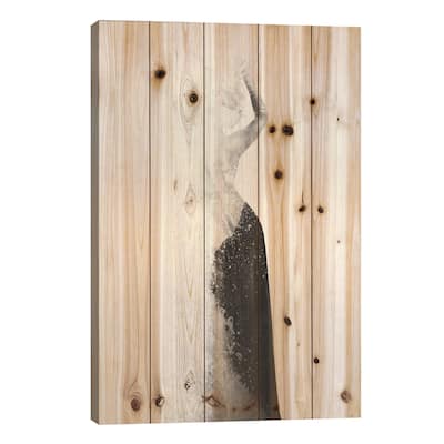 Inconspicuousness II Print On Wood by Dániel Taylor - Multi-Color