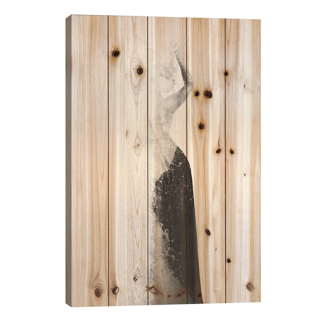 Inconspicuousness II Print On Wood by Dániel Taylor - Multi-Color