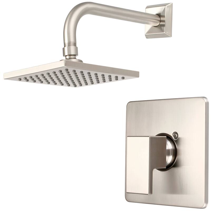 Pioneer Faucets Mod Shower Trim Set with 1.75 GPM Single Function - Brushed Nickel