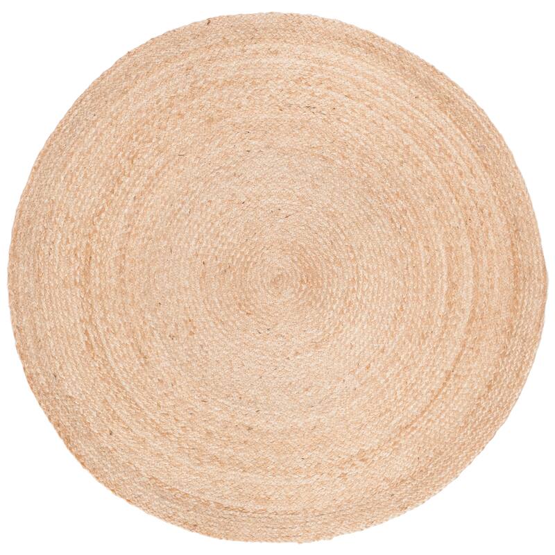 SAFAVIEH Handmade Natural Fiber Ulviyya Casual Solid Jute Rug