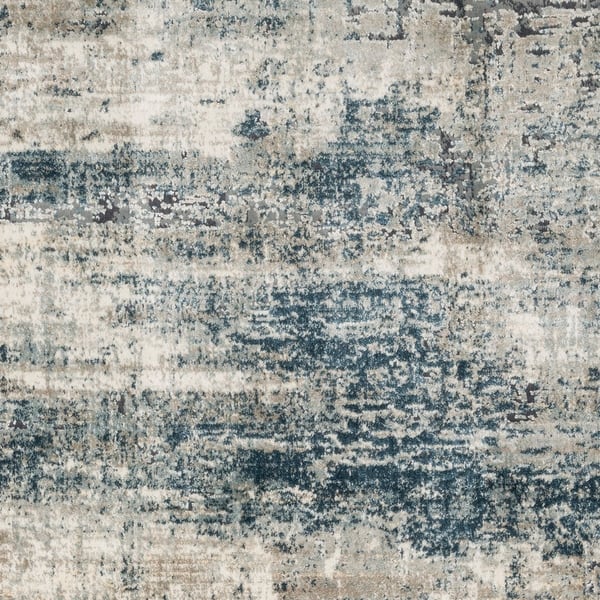 Shop Alexander Home Mid Century Modern Ocean Distressed Area Rug