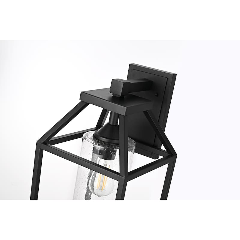 Lazare Outdoor Wall sconce in Black