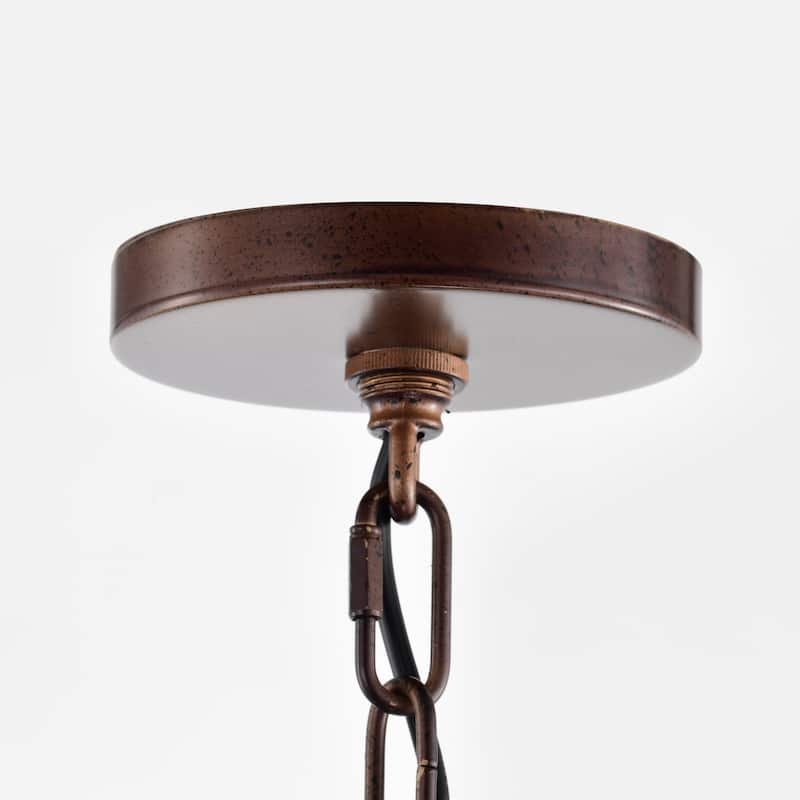 Kettle 5 Light Oversized Pendant with 60W Vintage Lamps Included
