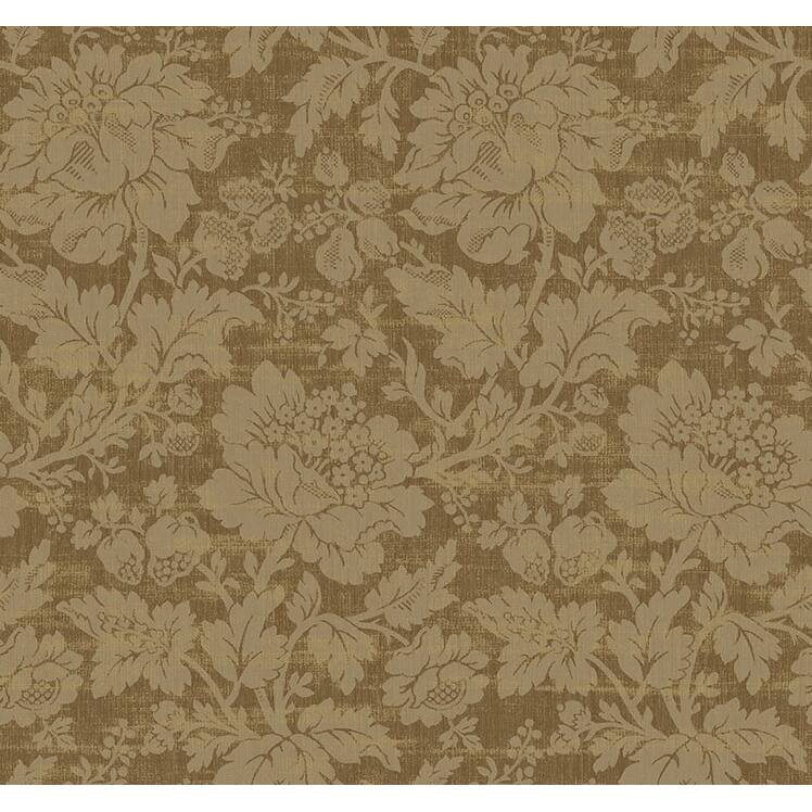 Seabrook Designs Thoreau Floral Unpasted Wallpaper