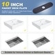preview thumbnail 3 of 30, WOWOW Stainless Steel Kitchen Sink Faucet Hole Cover Deck Plate