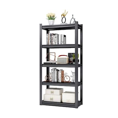 5-Tier Adjustable Metal Shelving, Heavy Duty Shelving Utility Rack