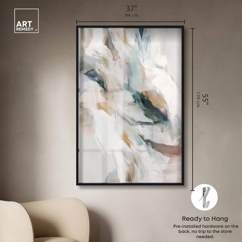 Whispering Colors II Shadowbox by Art Remedy