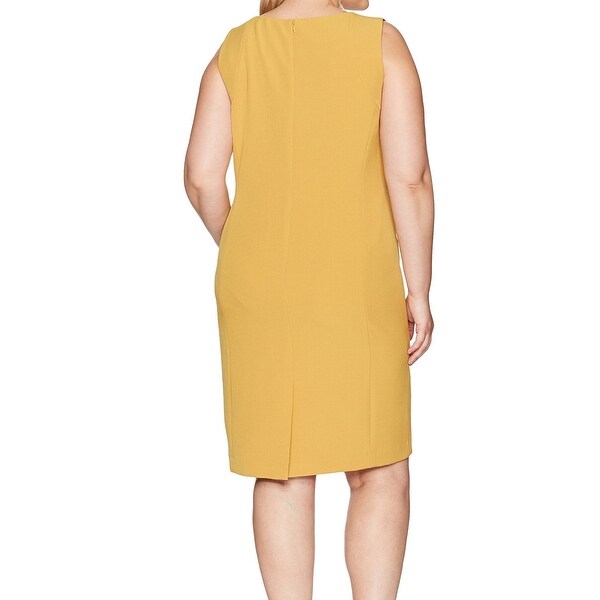 kasper yellow dress