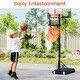 preview thumbnail 2 of 8, Gymax 360 degree Basketball Return Attachment w/4 Tool-Free Detachable