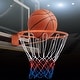 preview thumbnail 2 of 7, Gymax 15'' Basketball Rim Wall Door Mounted Basketball Hoop w/ All