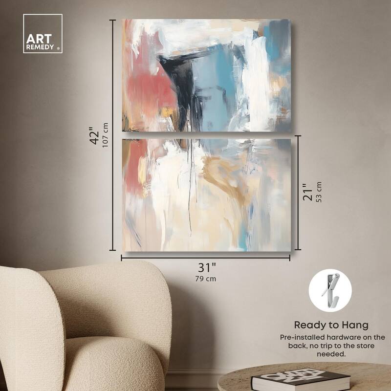 Sanctuary IV Canvas Set of 2 by Art Remedy, Gallery Wrapped
