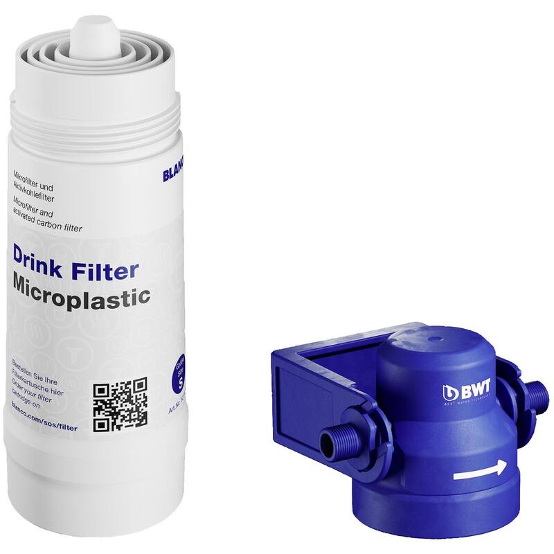 Blanco 443275 Under the Sink Water Filter Starter Set - Microplastic S - Natural