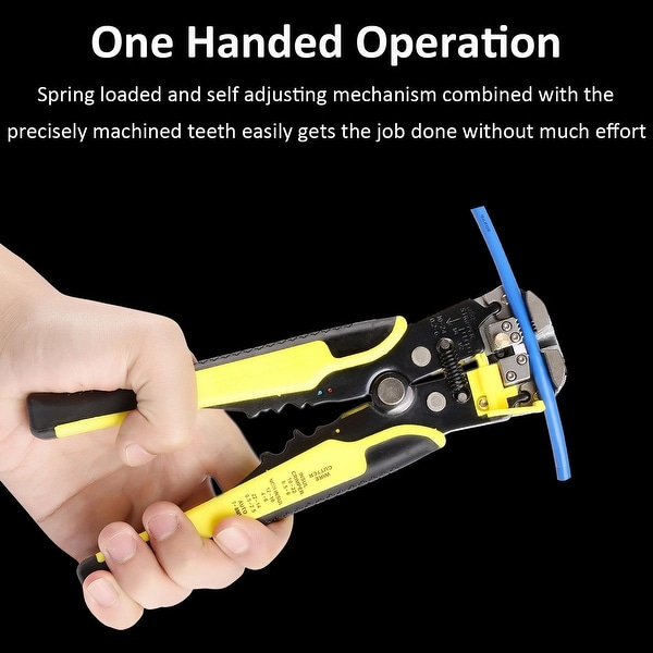 Pro Automatic Cable Wire Striper Cutter Crimper Stripping Pliers Terminal Tool 