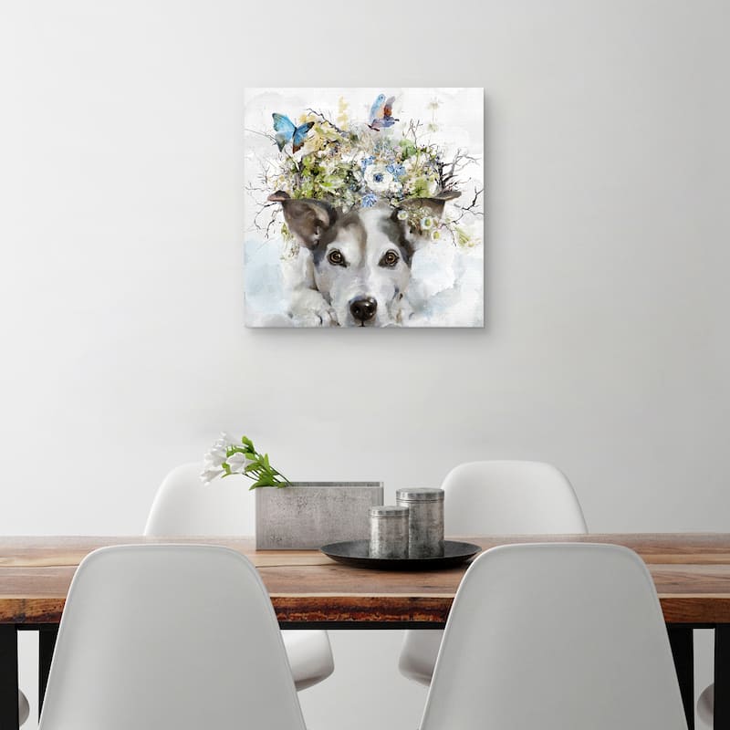 Earth Hounds I by Studio Arts Canvas Art Print